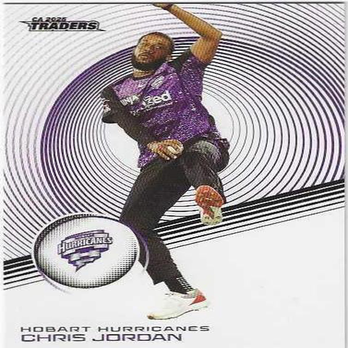 2025 / 26 Cricket Traders Luxe Base (081) Chris Jordan Hurricanes