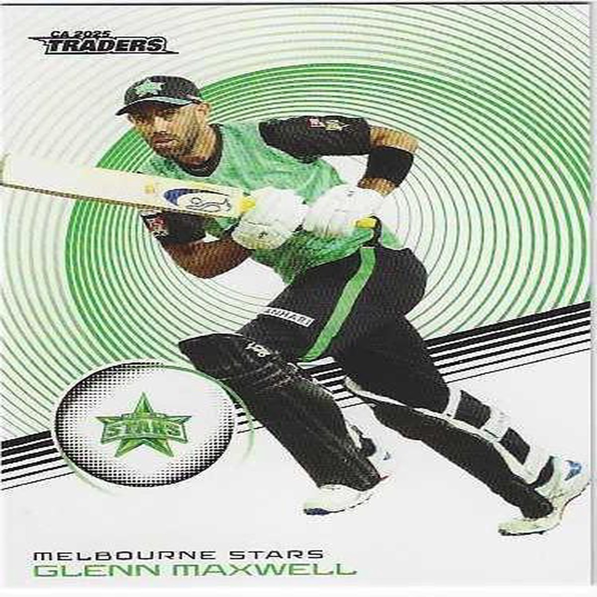 2025 / 26 Cricket Traders Luxe Base (105) Glenn Maxell Stars