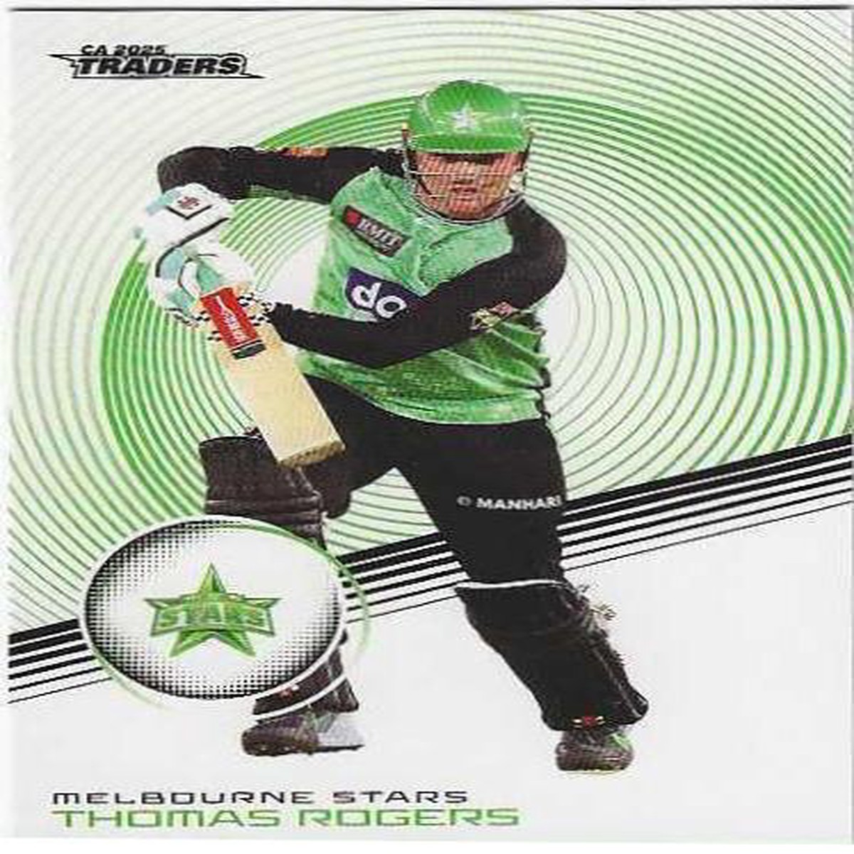 2025 / 26 Cricket Traders Luxe Base (107) Thomas Rogers Stars
