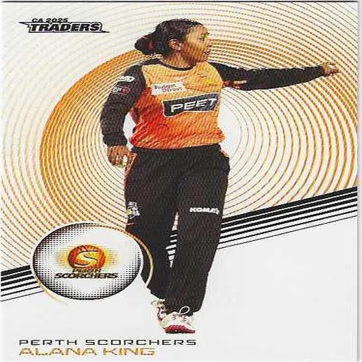 2025 / 26 Cricket Traders Luxe Base (125) Alana King Scorchers