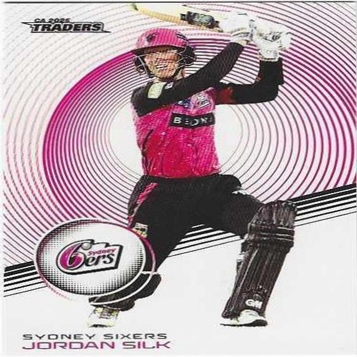2025 / 26 Cricket Traders Luxe Base (132) Jordan Silk Sixers