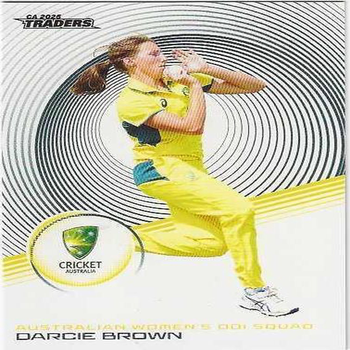 2025 / 26 Cricket Traders Luxe Base (037) Darcie Brown Australia