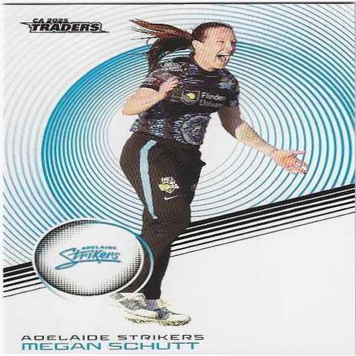2025 / 26 Cricket Traders Luxe Base (065) Megan Schutt Strikers