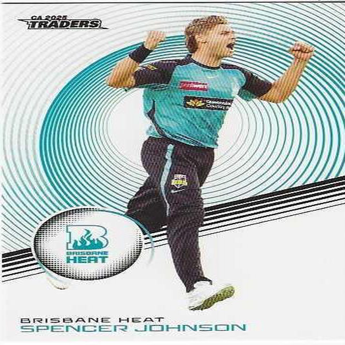 2025 / 26 Cricket Traders Luxe Base (068) Spencer Johnson Heat