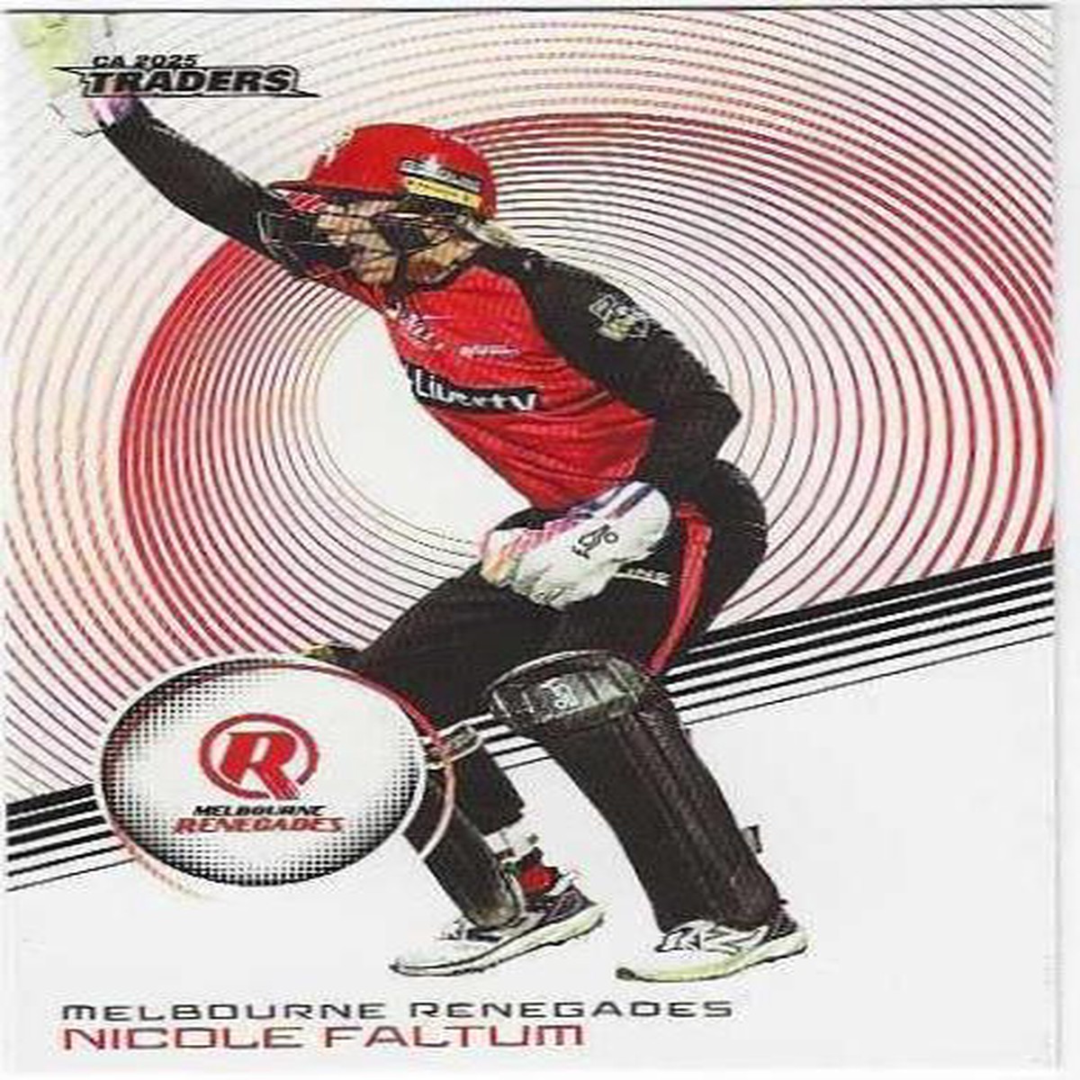 2025 / 26 Cricket Traders Luxe Base (098) Nicola Faltum Renegades