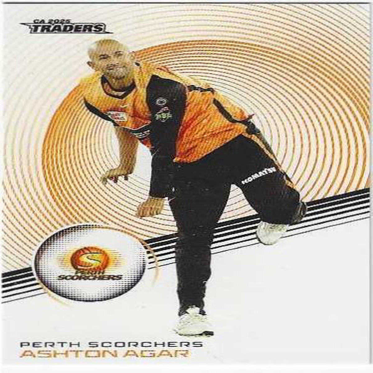 2025 / 26 Cricket Traders Luxe Base (115) Ashton Agar Scorchers