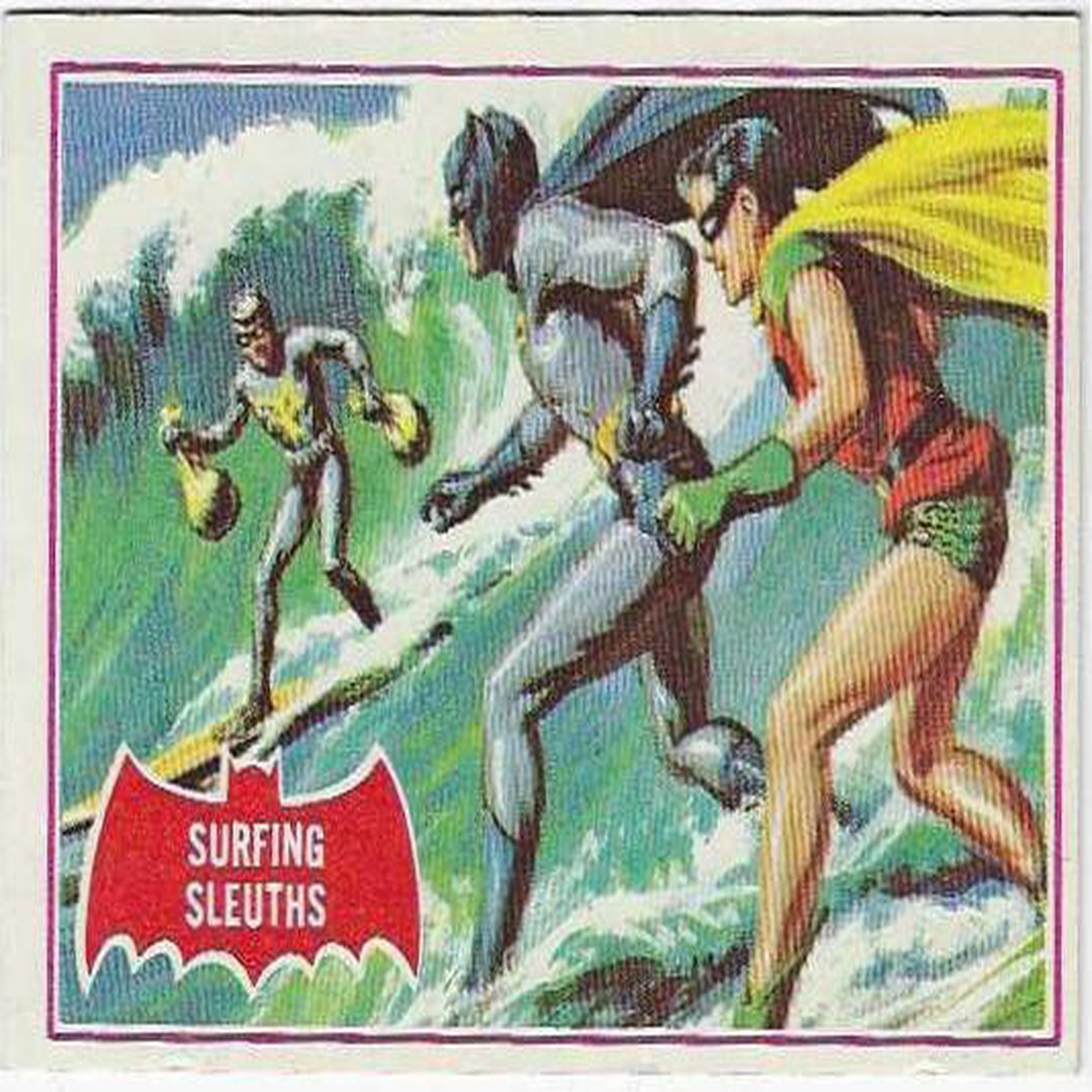 1966 Batman Red (20A) Surfing Sleuths