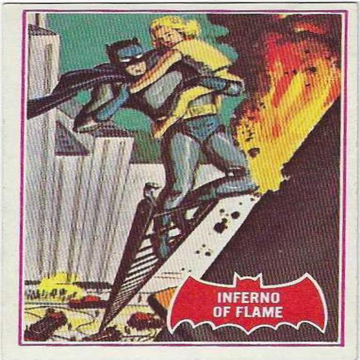 1966 Batman Red (40A) Inferno Of Flame