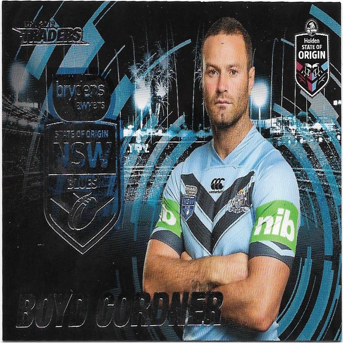 2019 Traders State Of Origin (SOO05) Boyd Cordner NSW