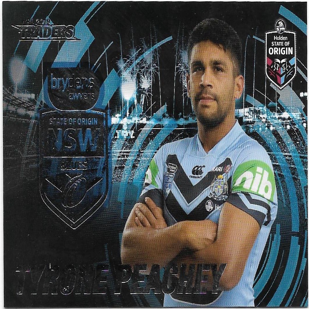 2019 Traders State Of Origin (SOO12) Tyrone Peachey NSW