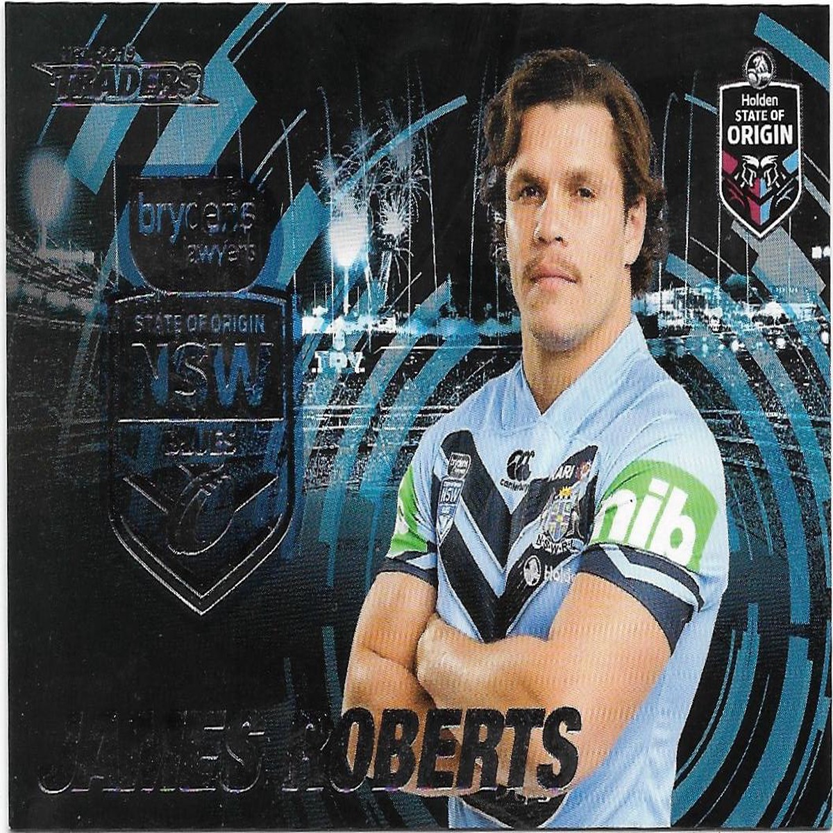 2019 Traders State Of Origin (SOO14) James Roberts NSW