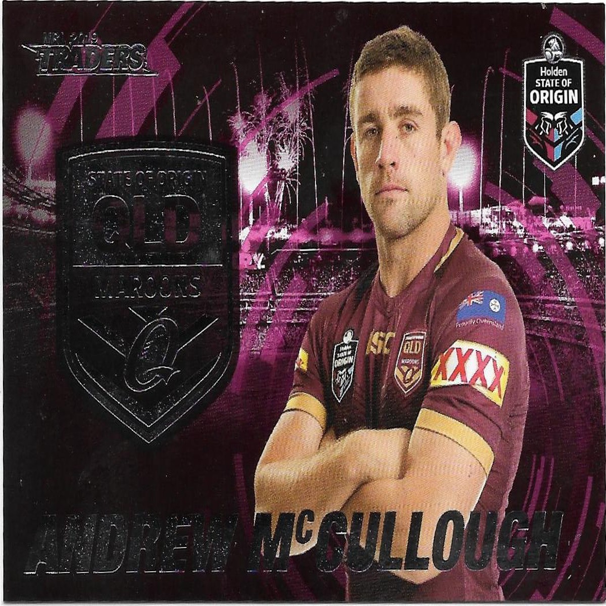 2019 Traders State Of Origin (SOO33) Andrew McCullough QLD