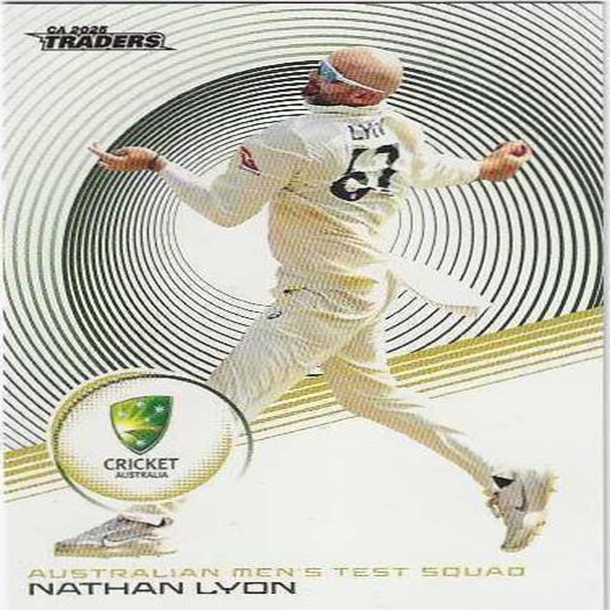 2025 / 26 Cricket Traders Luxe Base (007) Nathan Lyon Australia