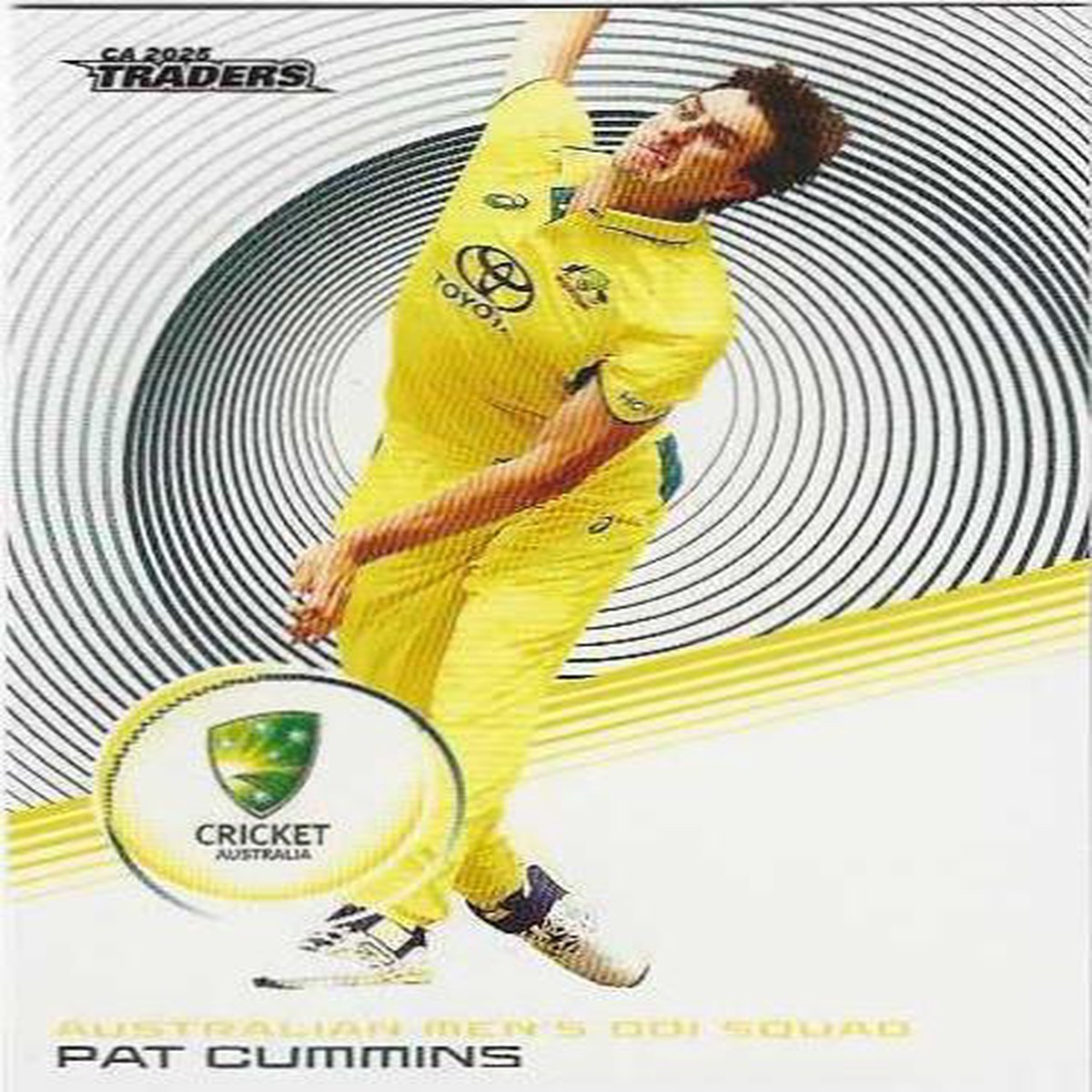 2025 / 26 Cricket Traders Luxe Base (012) Pat Cummins Australia