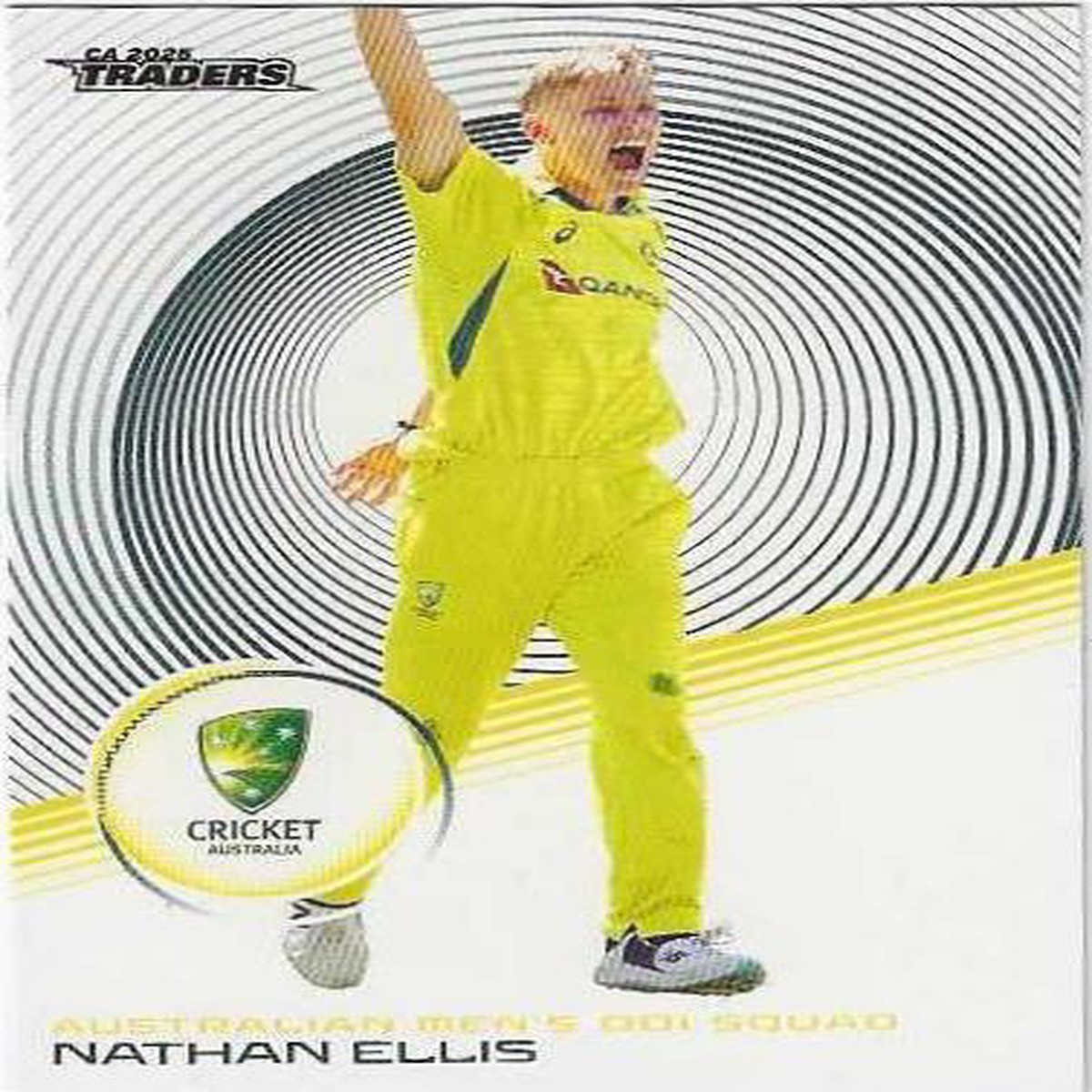 2025 / 26 Cricket Traders Luxe Base (013) Nathan Ellis Australia
