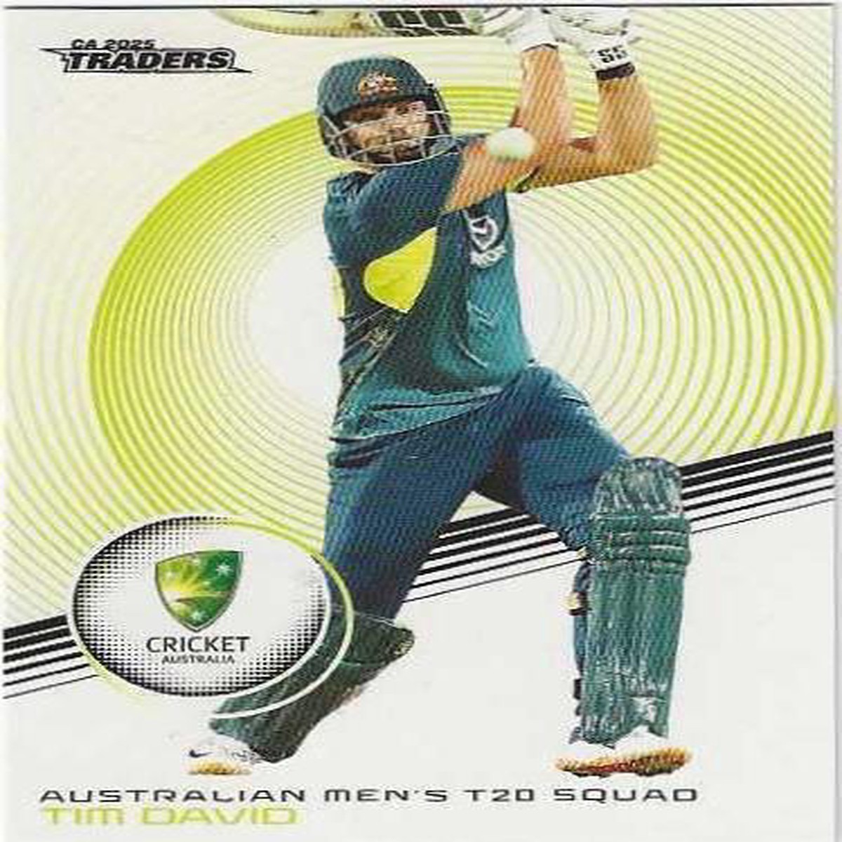 2025 / 26 Cricket Traders Luxe Base (019) Tim David Australia