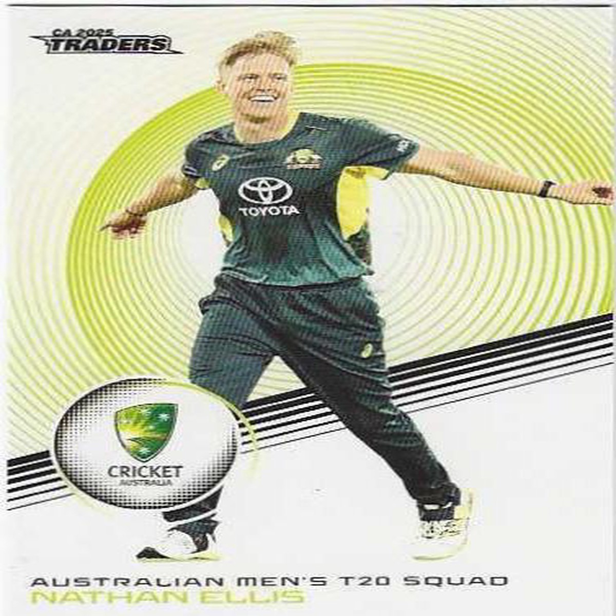 2025 / 26 Cricket Traders Luxe Base (020) Nathan Ellis Australia