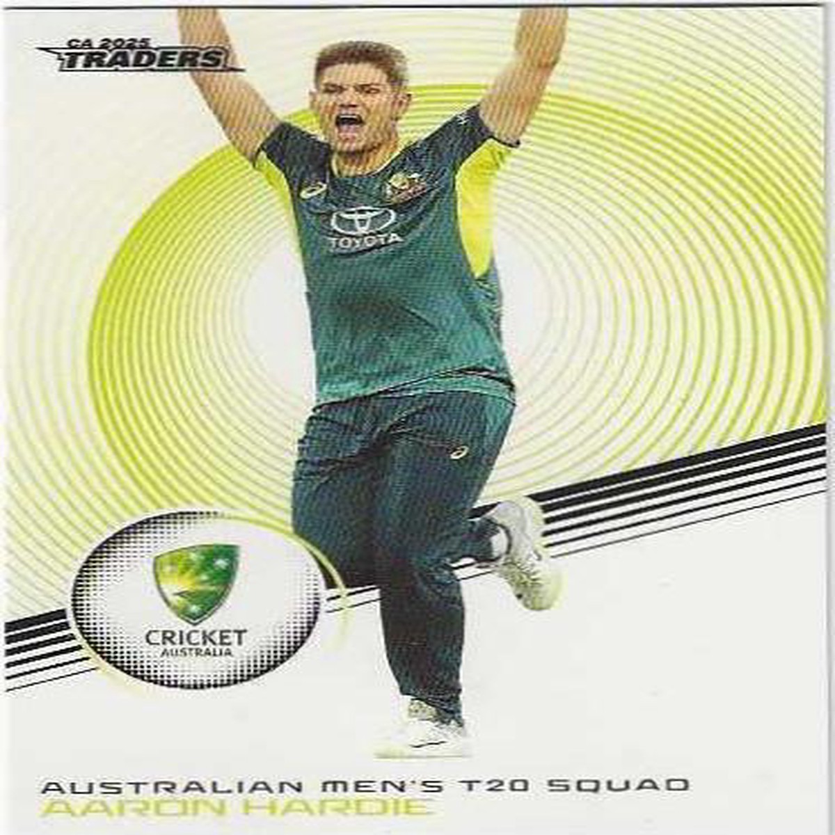 2025 / 26 Cricket Traders Luxe Base (021) Aaron Hardie Australia
