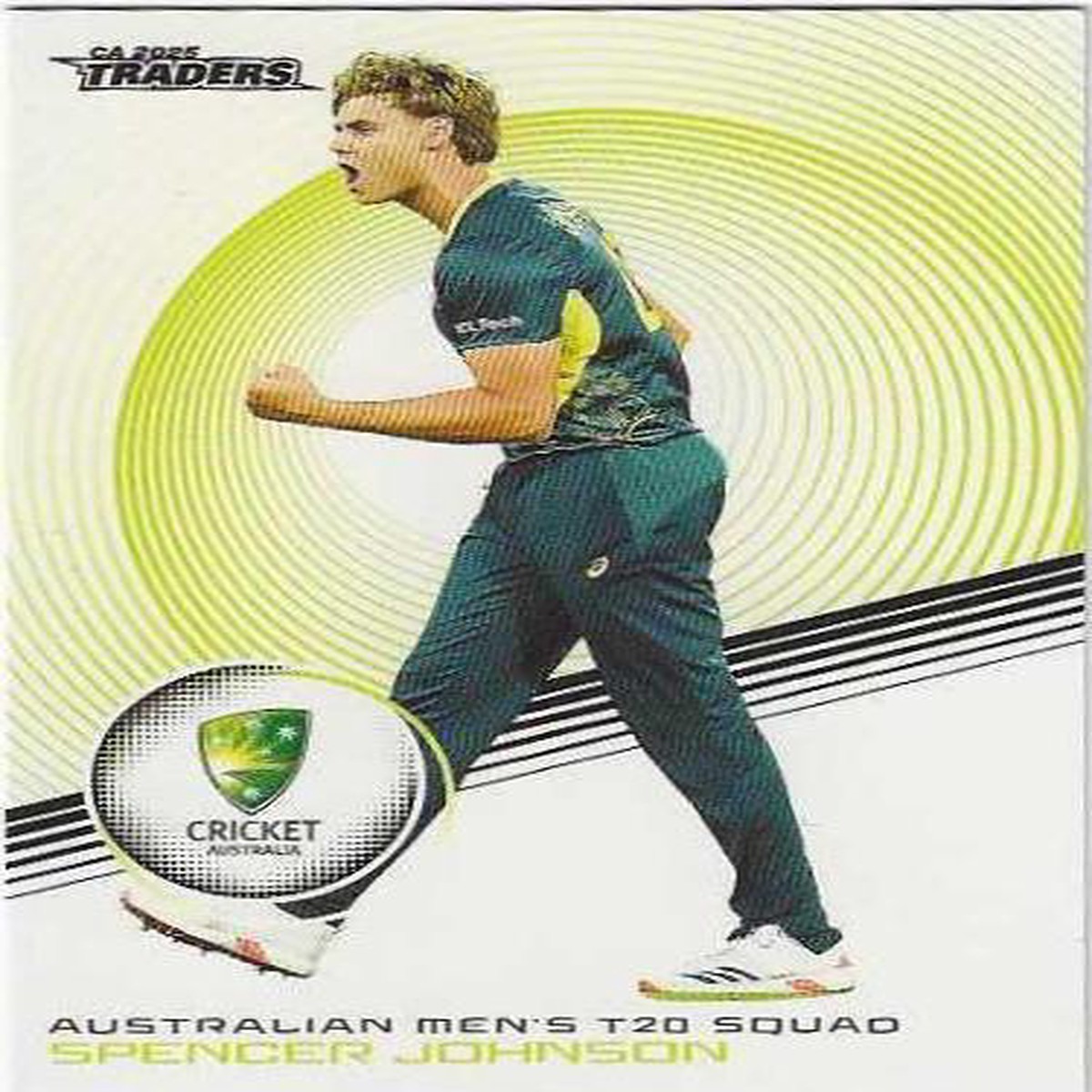 2025 / 26 Cricket Traders Luxe Base (023) Spencer Johnson Australia
