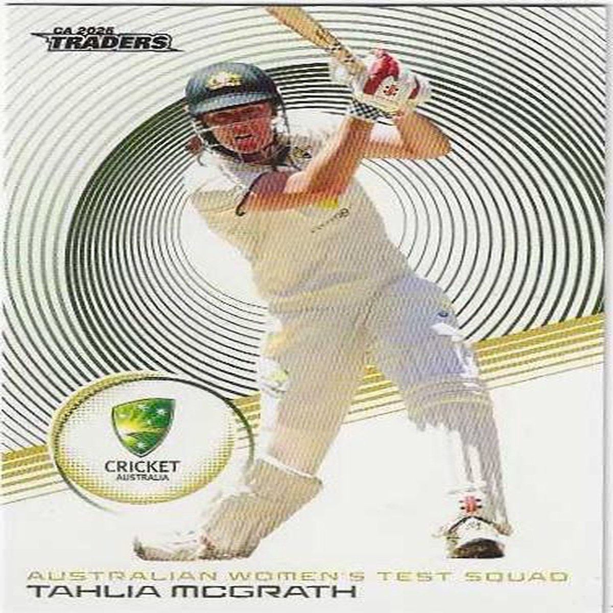 2025 / 26 Cricket Traders Luxe Base (033) Tahlia McGrath Australia