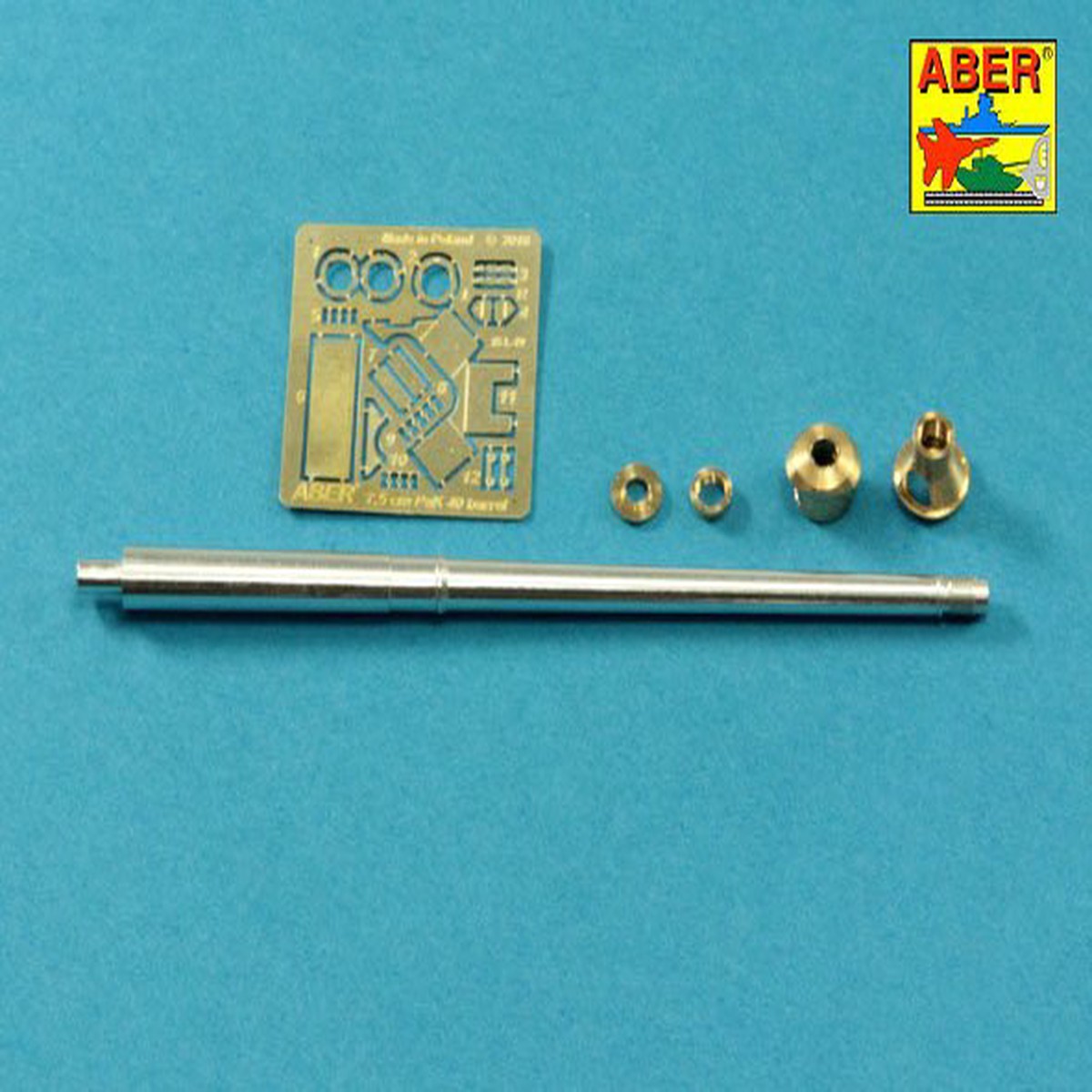 ABER 35L045N German 75 mm Barrel for PaK 40 - middle model