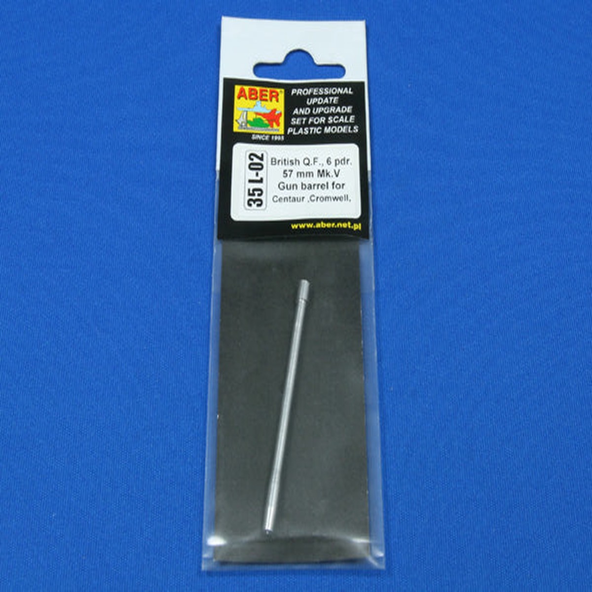 ABER 35L02 Gun Barrel for 1:35 Cromwell Mk.I - British Cruiser Tank A27M from Tamiya