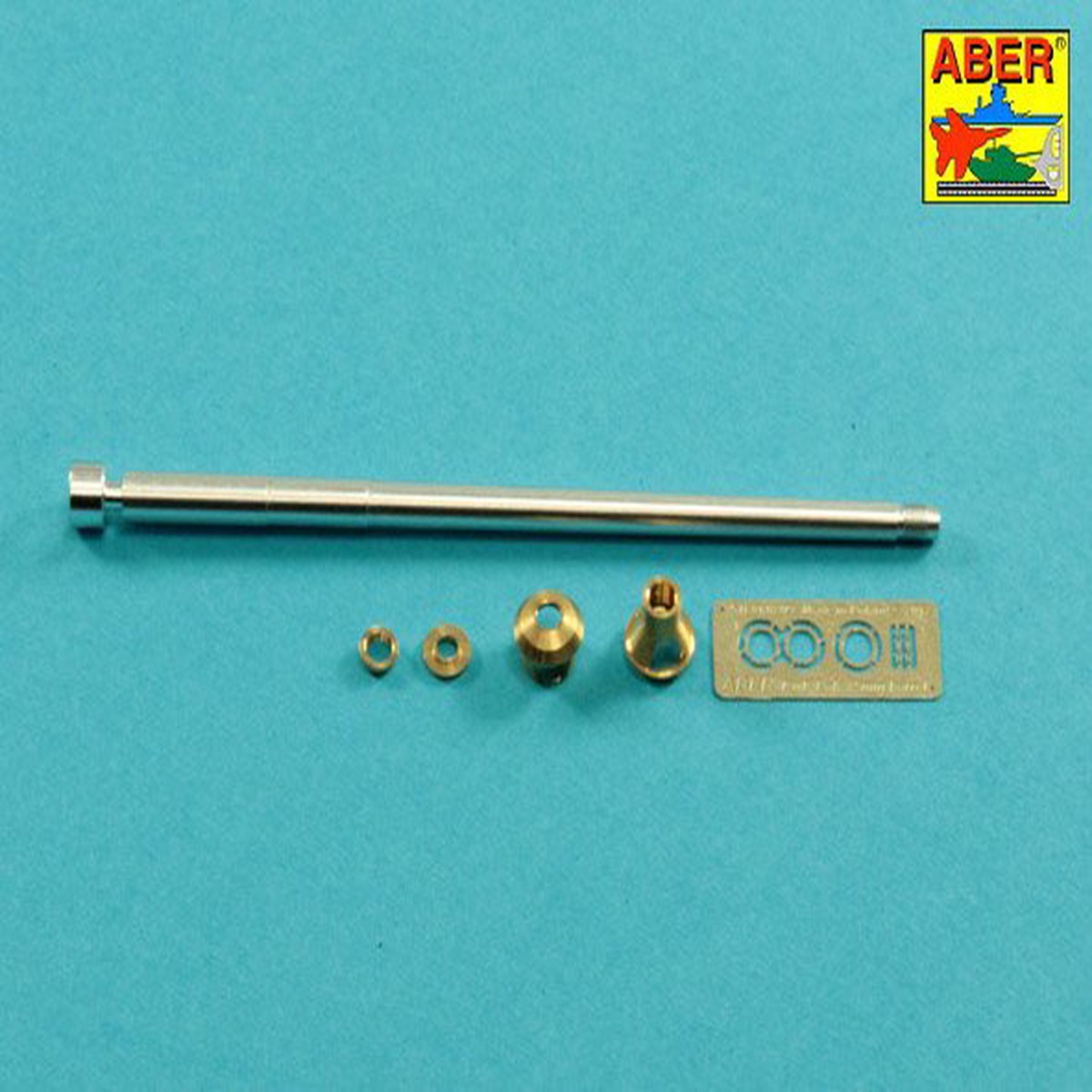 ABER 35L048N German 75 mm Barrel for Kwk 40 L/48 with late model muzzle brake for Pz.Kpfw. IV, Ausf. J late - Ausf.J final