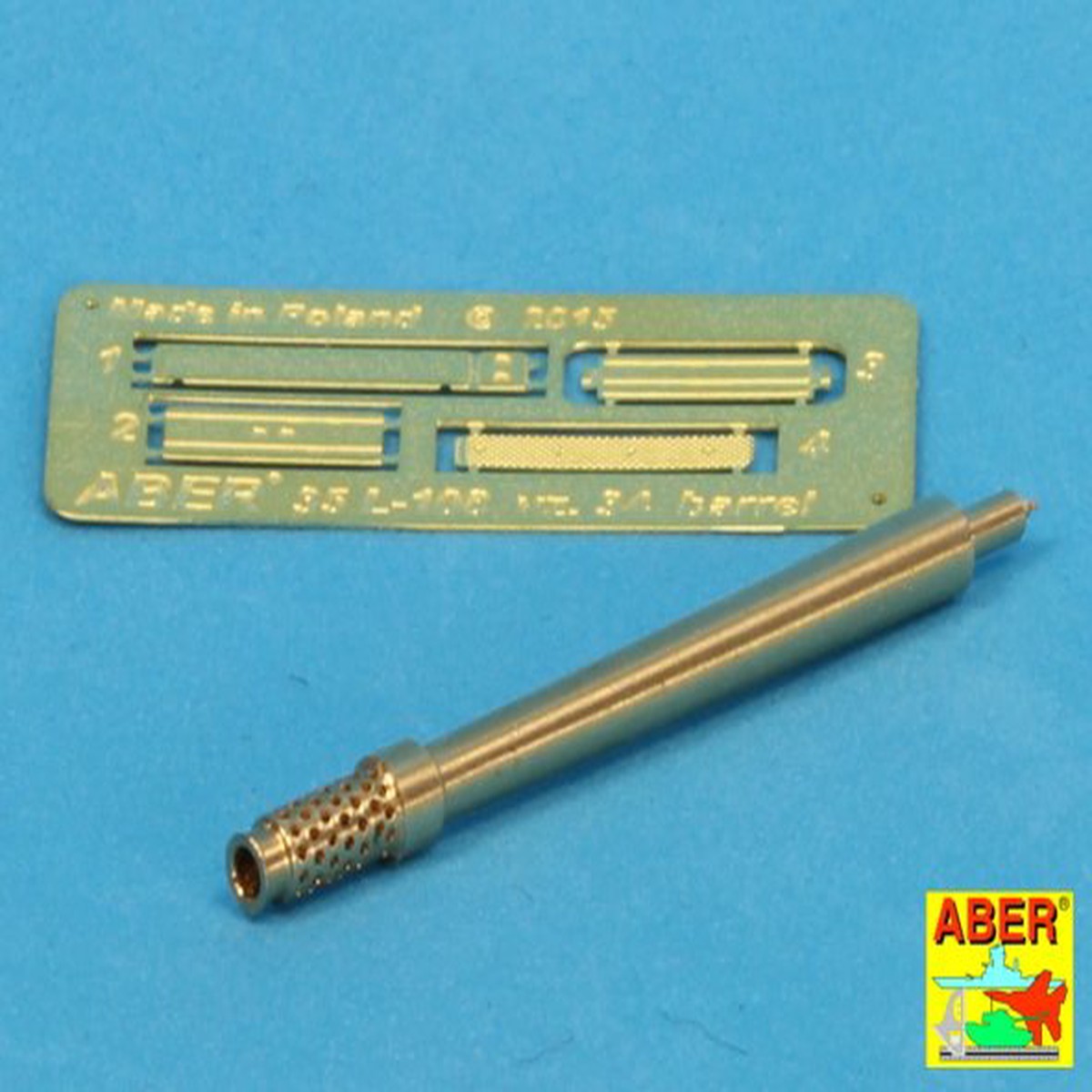 ABER 35L108 3,7cm Kwk.34(T) or VZ.34 Barrel for Pz.35(T) Tank