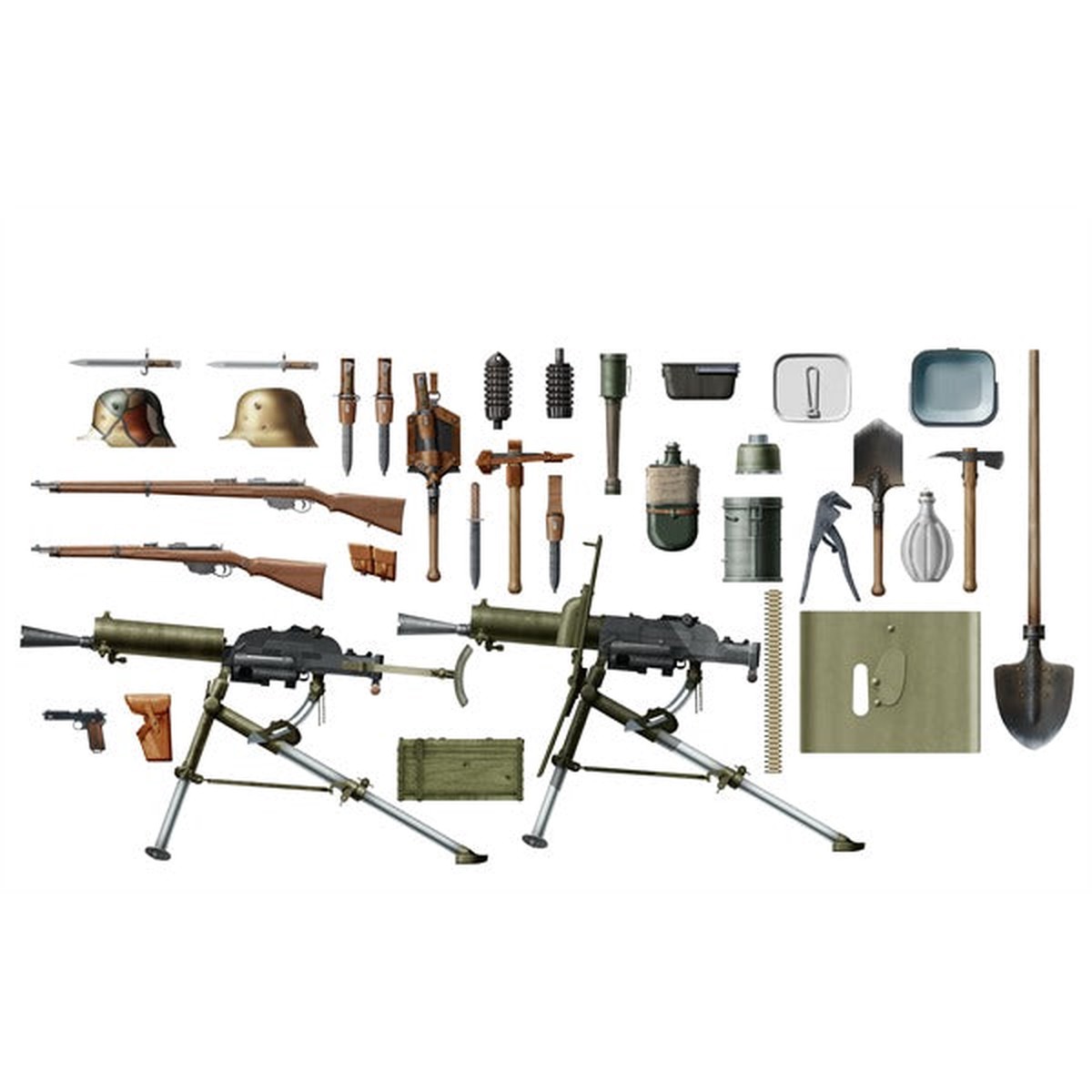 WWI Austro-Hungarian Infantry Weapon and Equipment