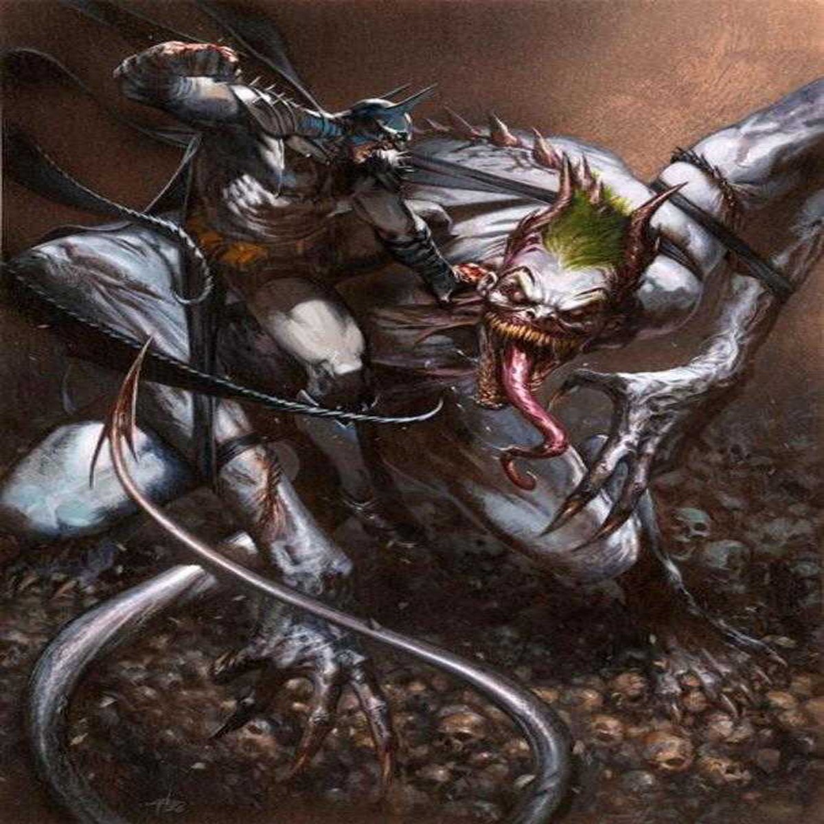 Absolute Batman #15 2nd Print Cover B Gabriele Dell'otto Card Stock Variant