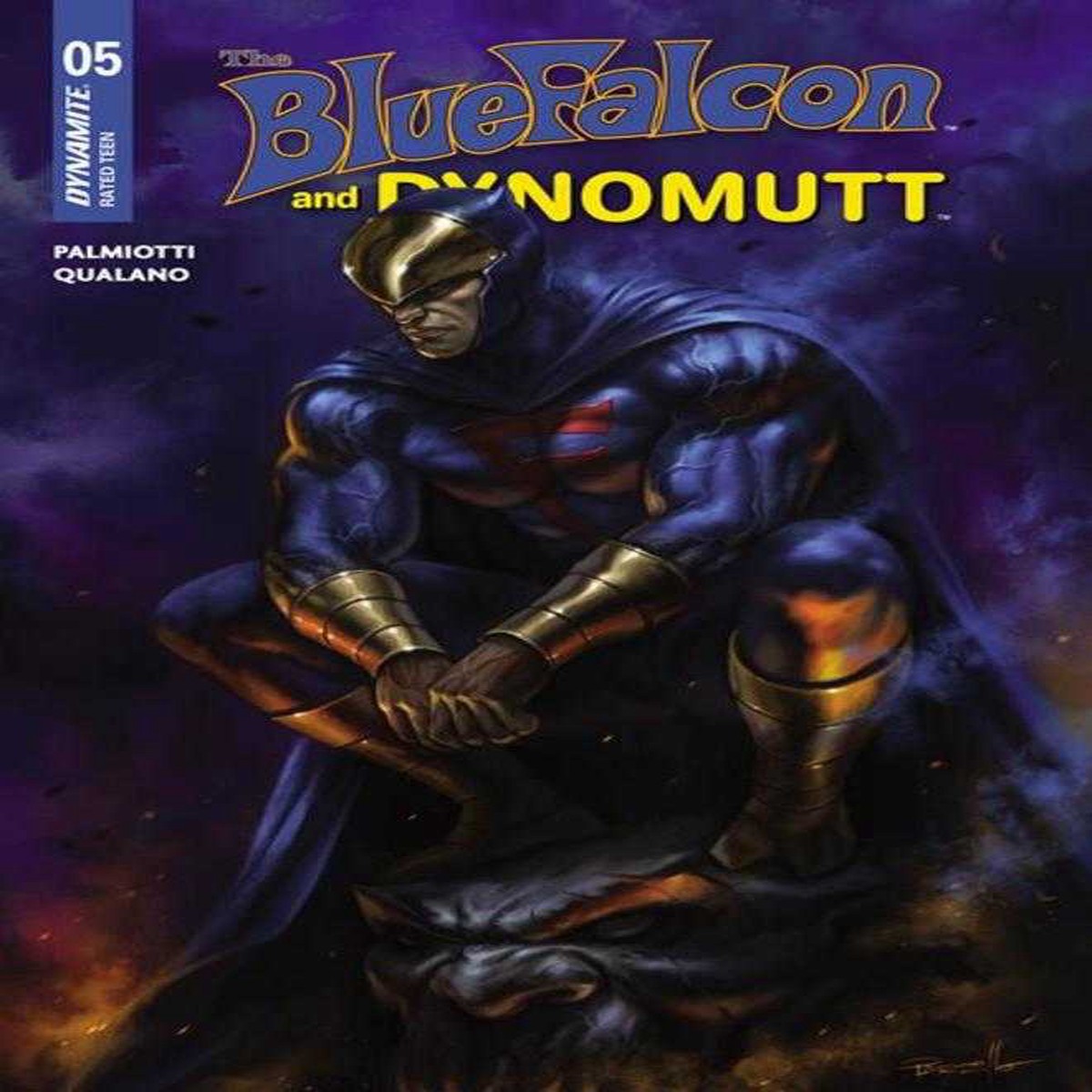 Blue Falcon & Dynomutt #5 Cover A Lucio Parrillo