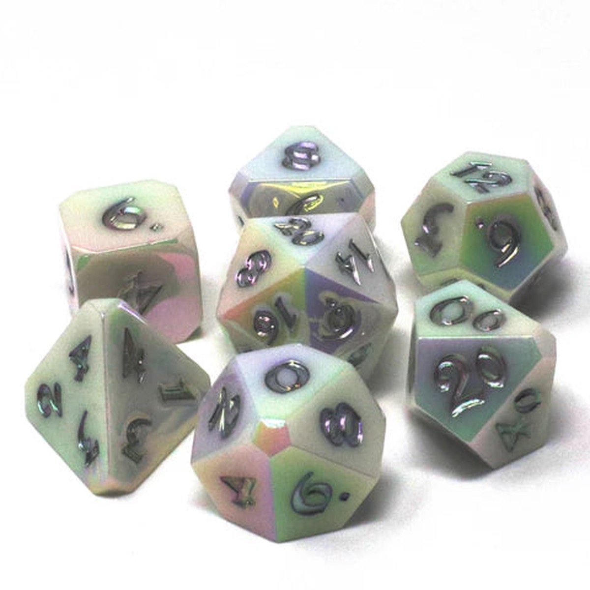 Die Hard Dice 7pc RPG Set - Silver Linings - 7ct Silver Linings