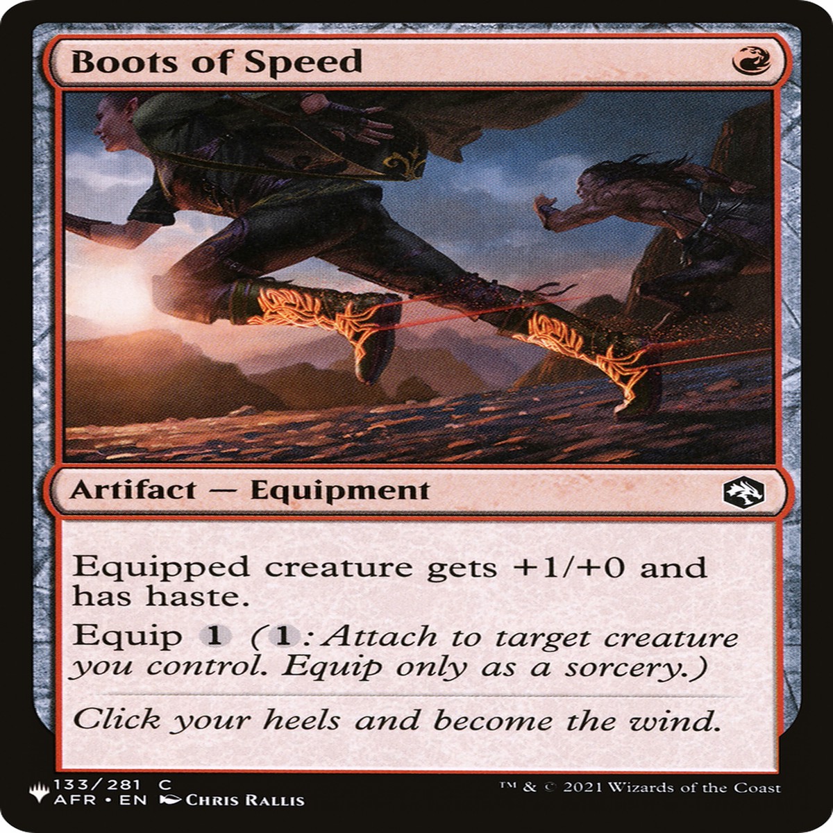 Boots of Speed [The List] - NM