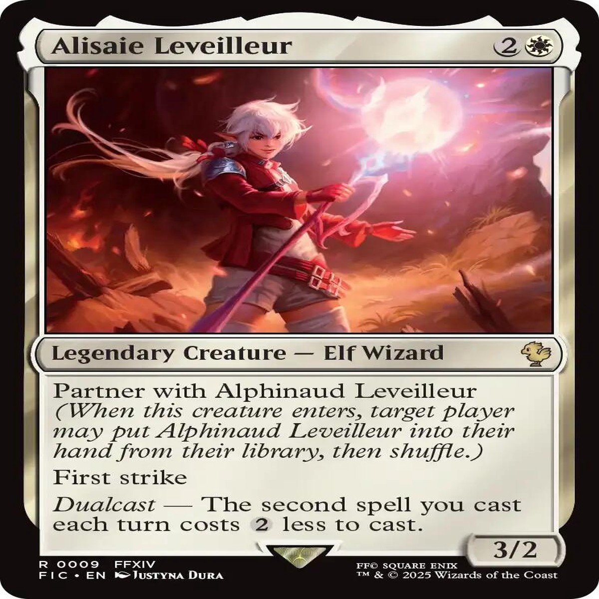 Alisaie Leveilleur (Surge Foil) [FINAL FANTASY Commander] - Near Mint/Excellent Foil