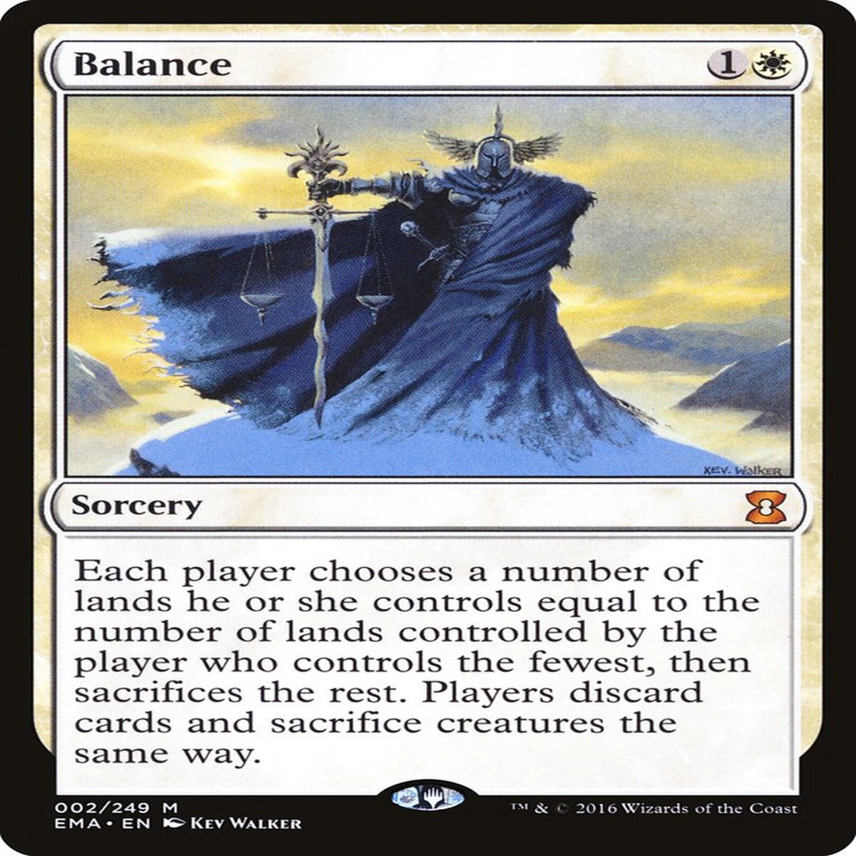 Balance [Eternal Masters] - Near Mint/Excellent Foil