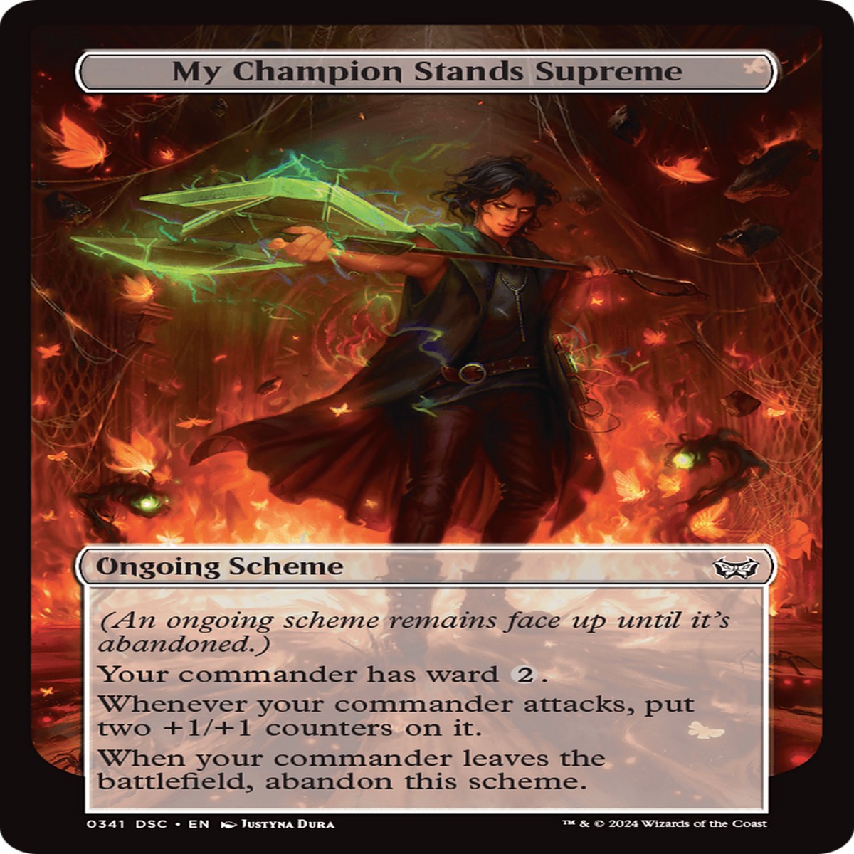My Champion Stands Supreme (Full Art) [Duskmourn: Archenemy] - Near Mint