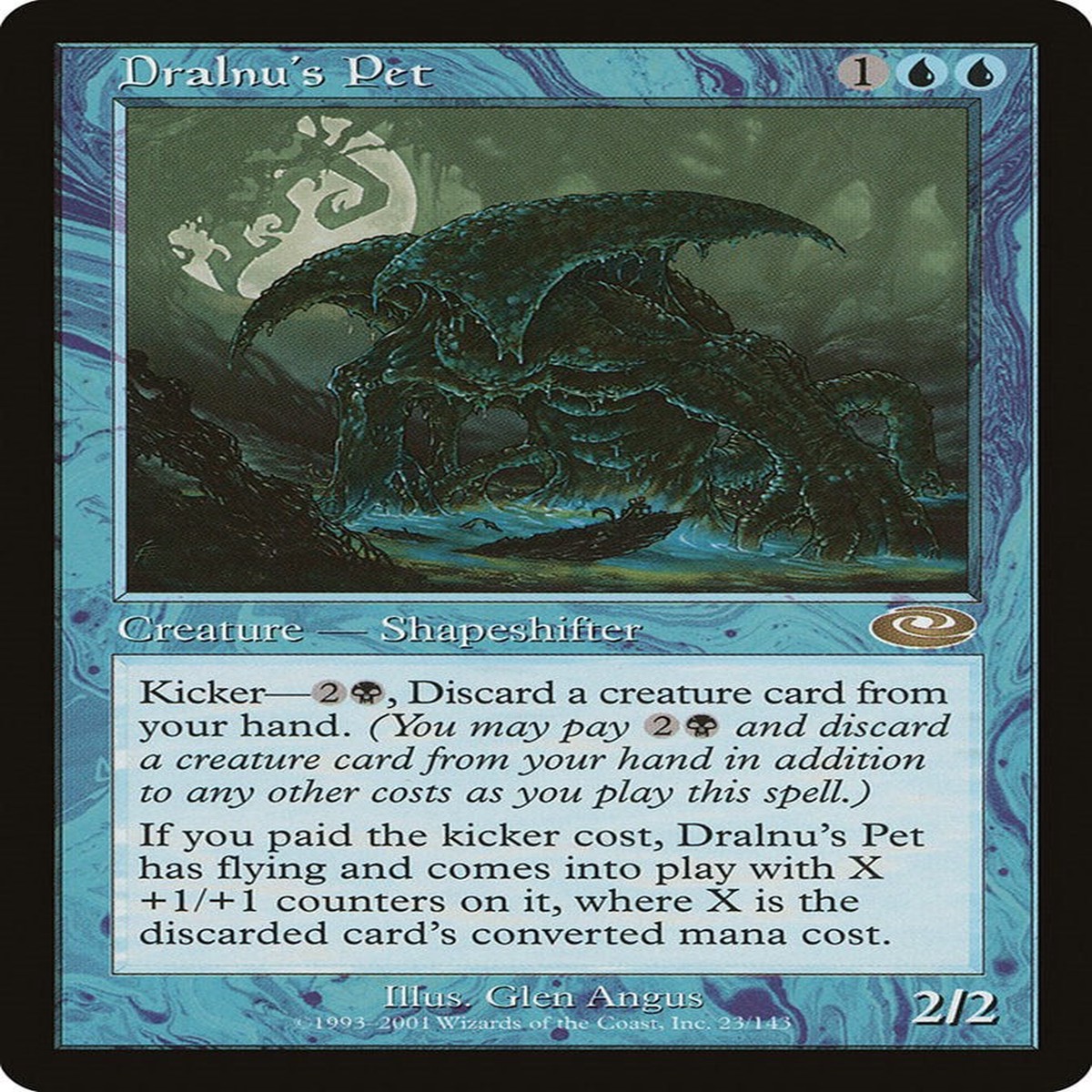 Dralnu's Pet [PLS - 23] - Heavily Played | English | Foil