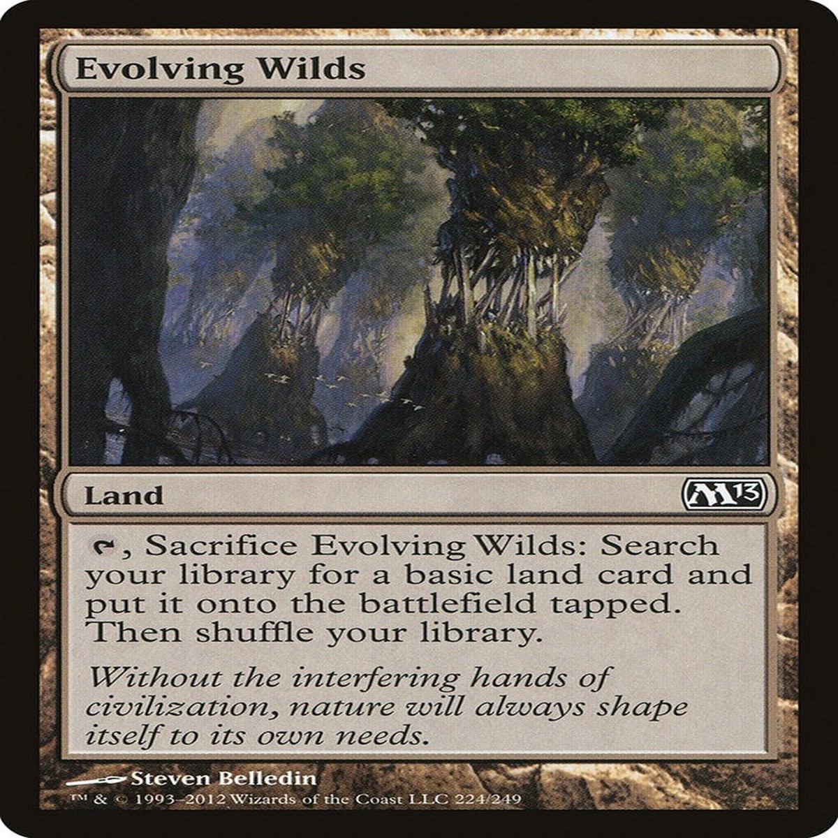 Evolving Wilds [M13 - 224] - Moderately Played | English | Normal