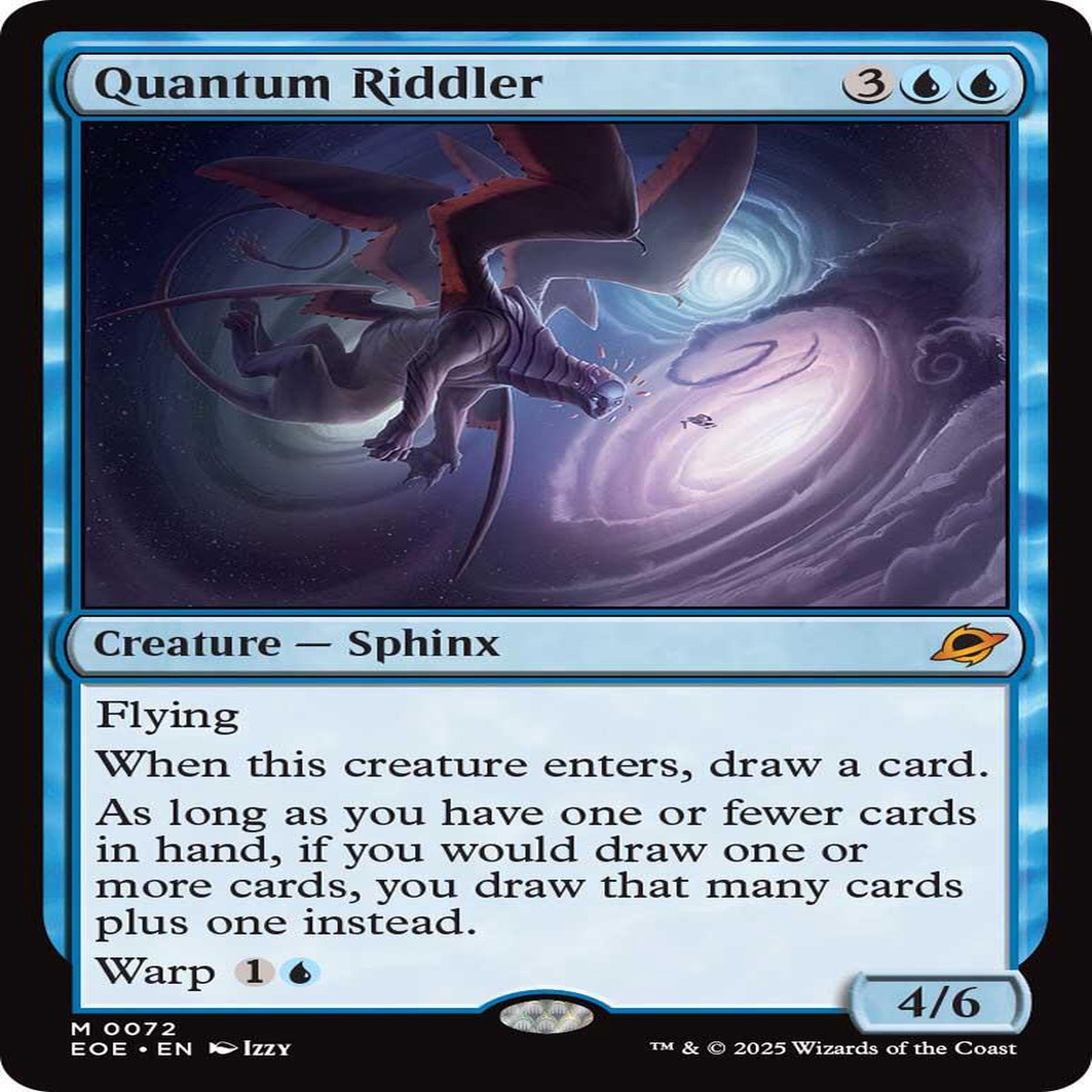 Quantum Riddler [EOE - 72] - Lightly Played | English | Foil