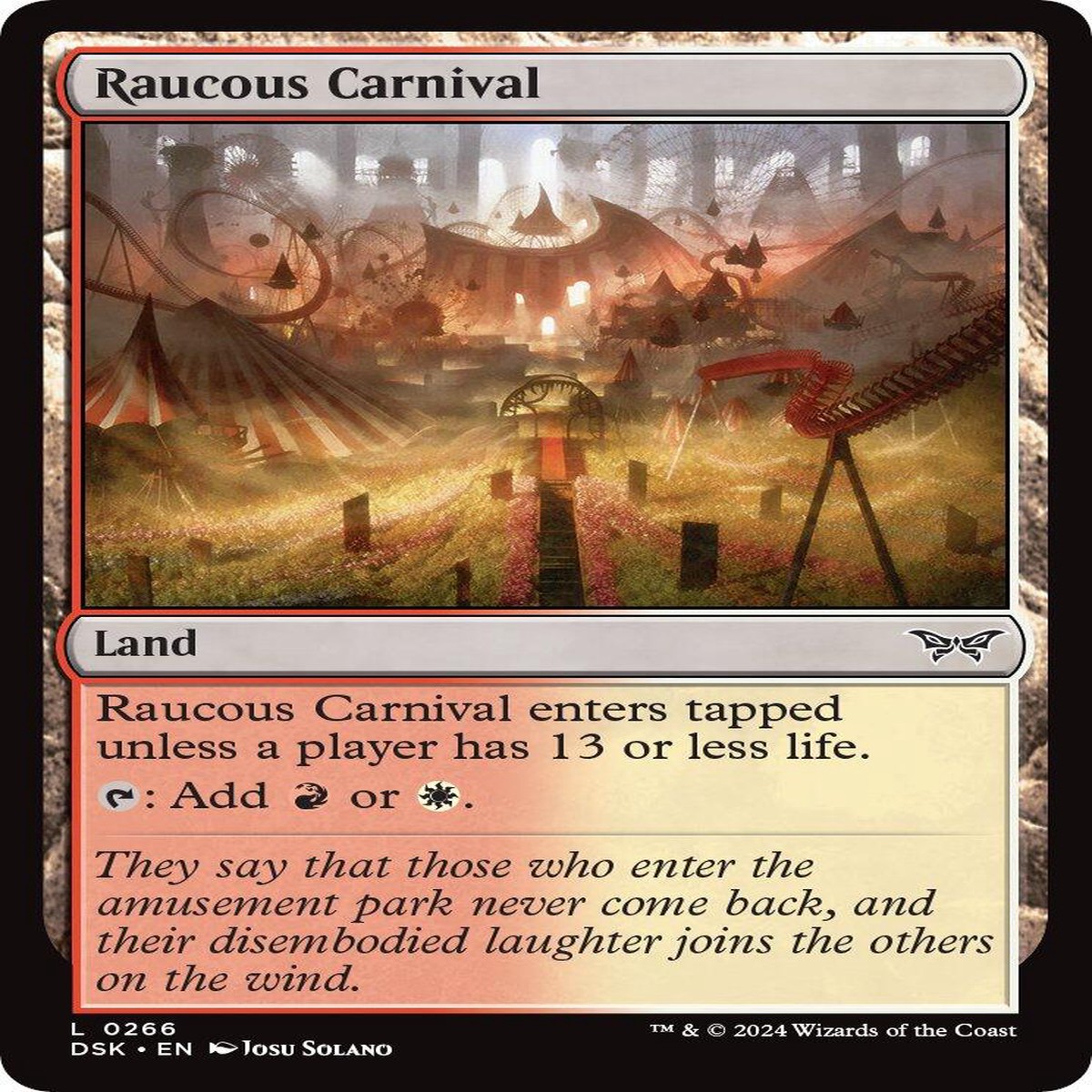 Raucous Carnival [DSK - 266] - Near Mint | English | Normal