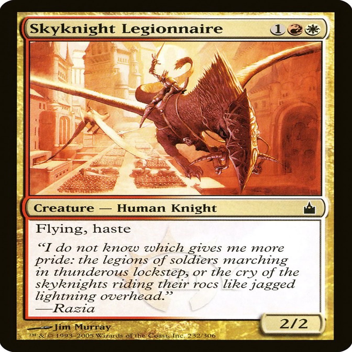 Skyknight Legionnaire [RAV - 232] - Moderately Played | English | Normal