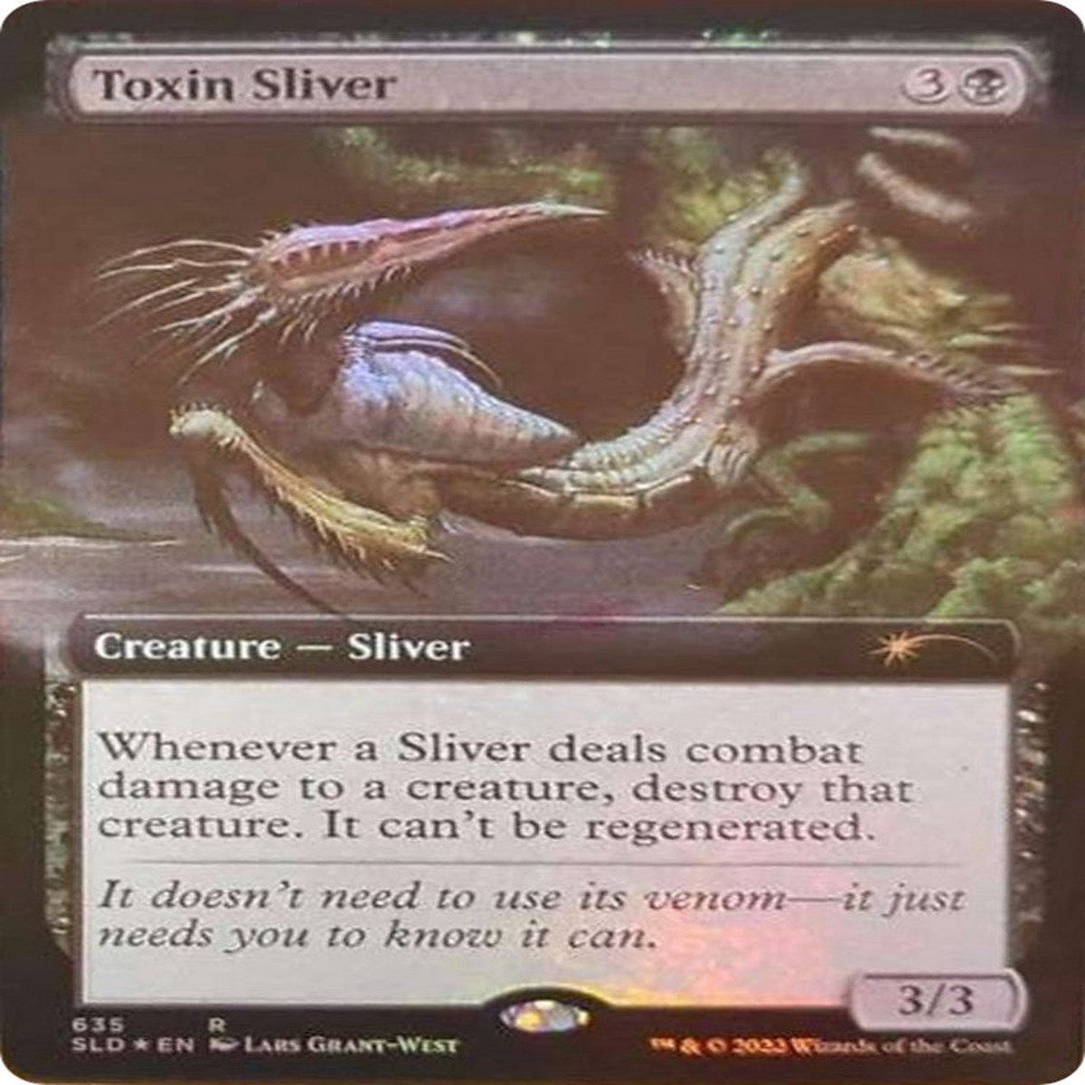 Toxin Sliver (Extended Art) [SLD - 635] - Near Mint | English | Foil