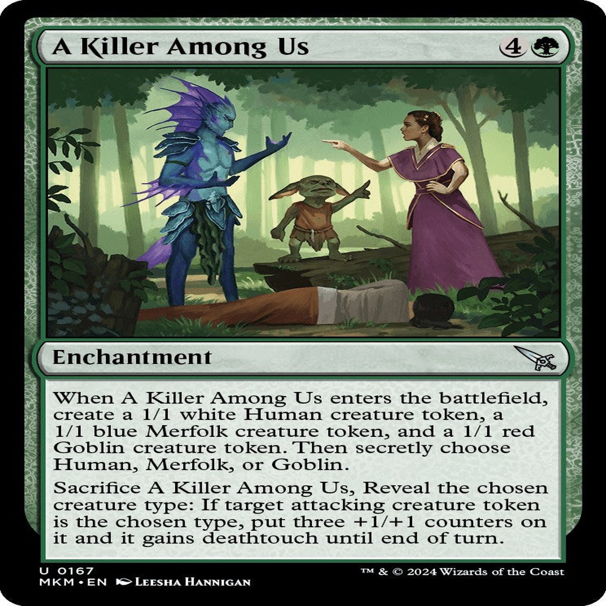 A Killer Among Us [MKM - 167] - Near Mint | English | Normal