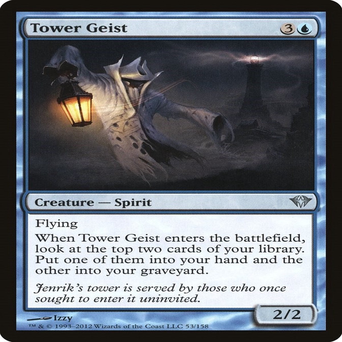 Tower Geist [DKA - 53] - Moderately Played | English | Normal