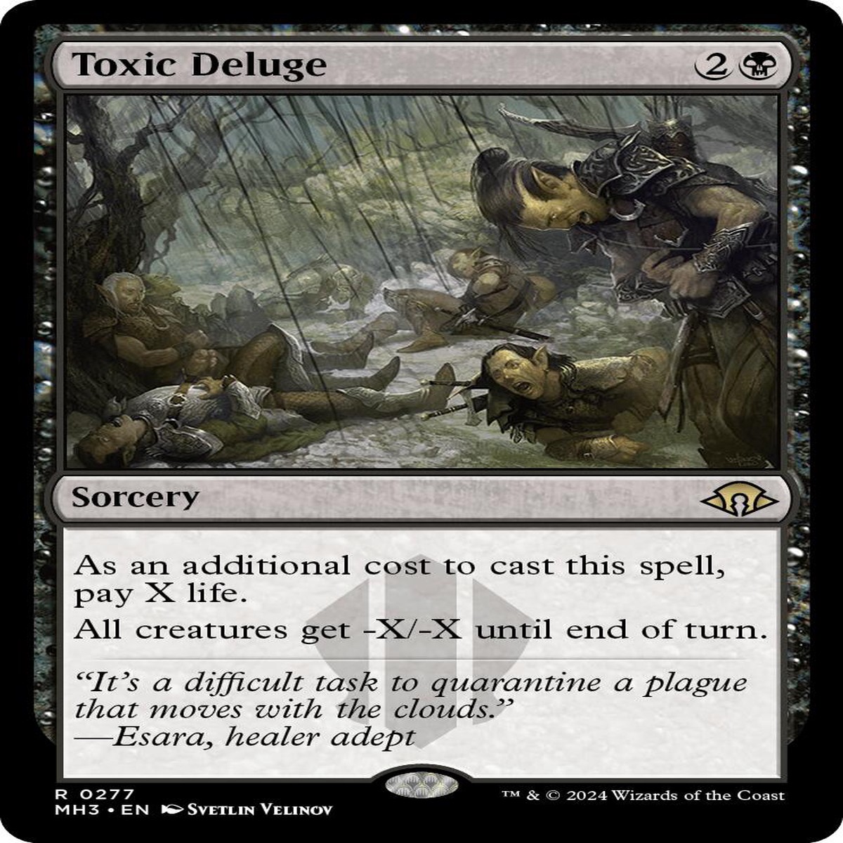 Toxic Deluge [MH3 - 277] - Lightly Played | English | Foil