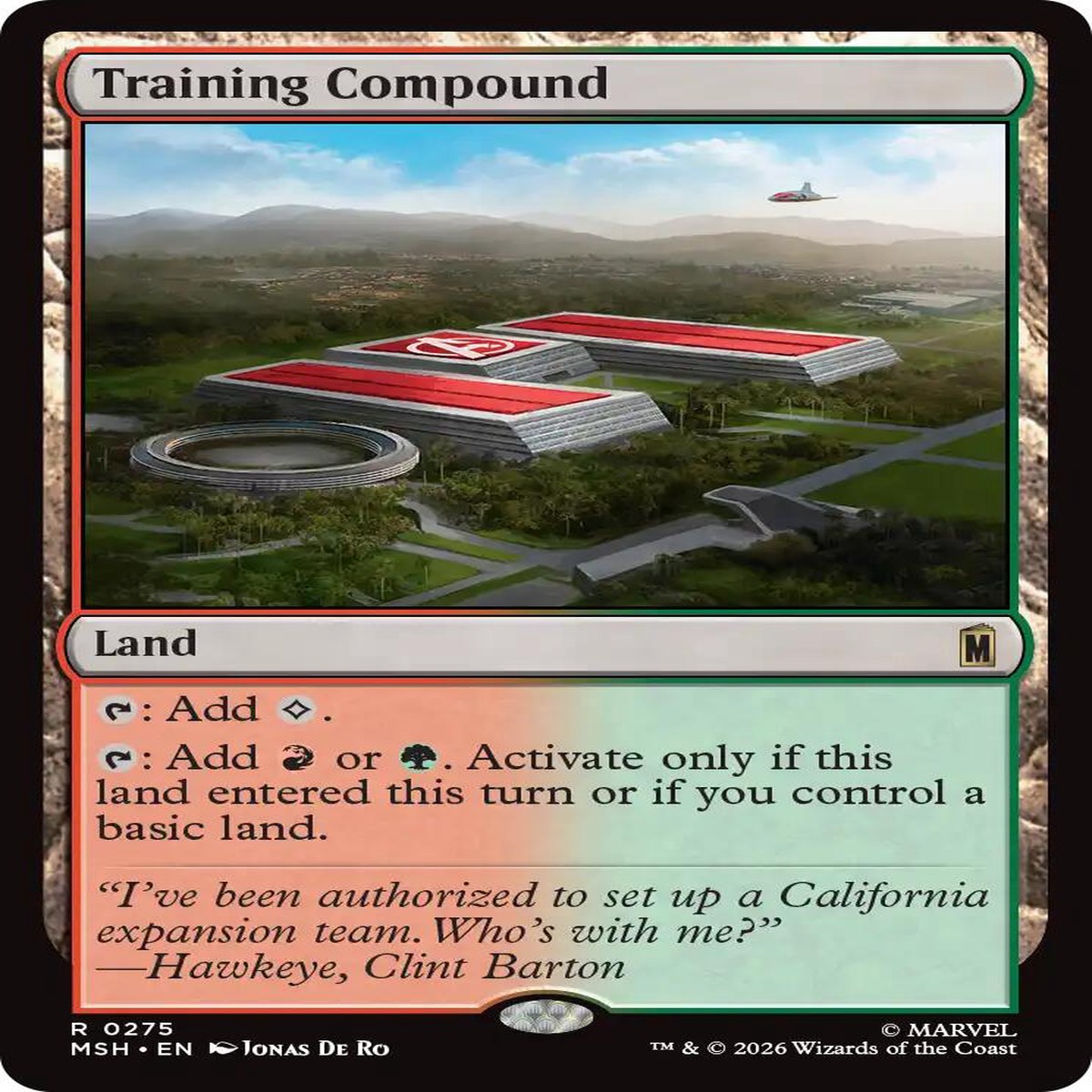 Training Compound [MSH - 275] - Near Mint | English | Normal
