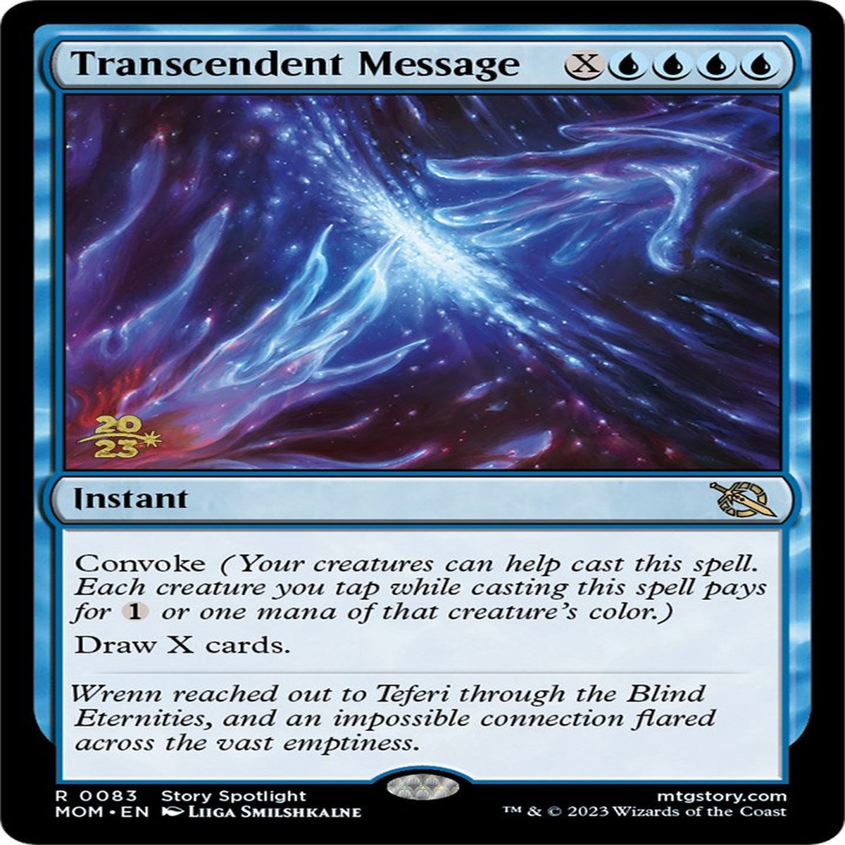 Transcendent Message [PRE - 83] - Lightly Played | English | Foil