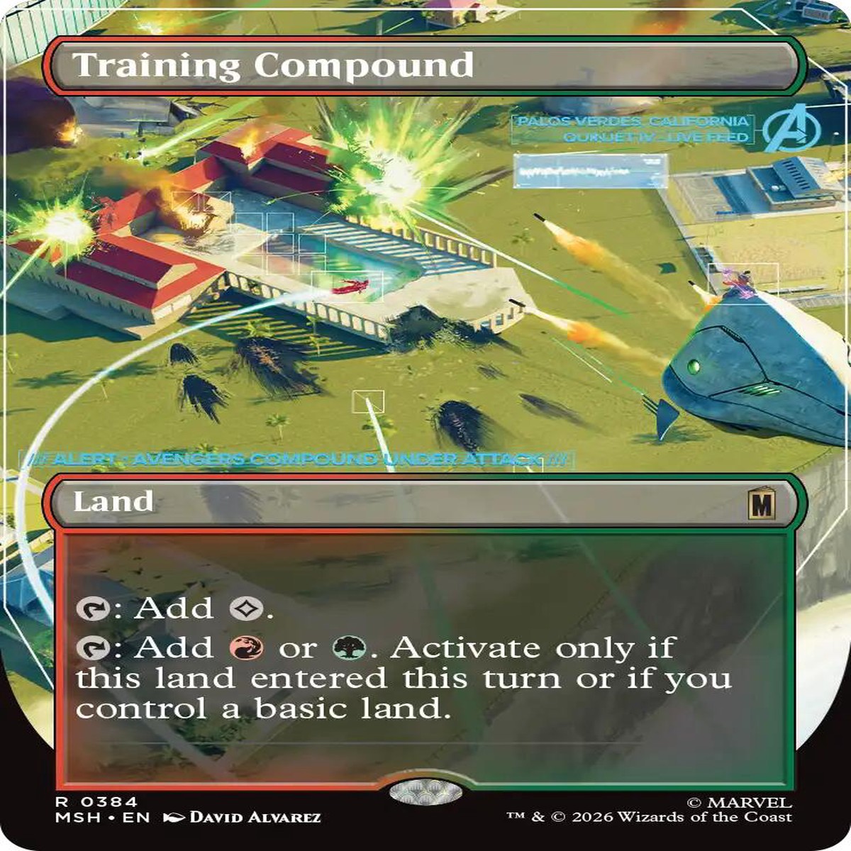 Training Compound (Borderless) [MSH - 384] - Near Mint | English | Normal