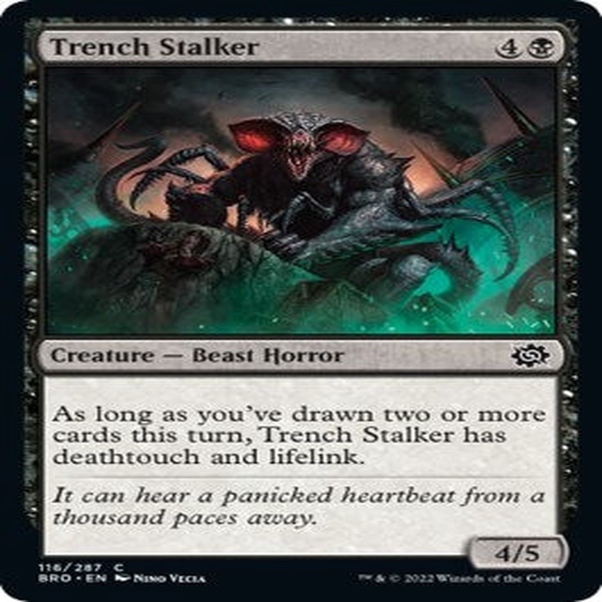 Trench Stalker [BRO - 116] - Near Mint | English | Normal