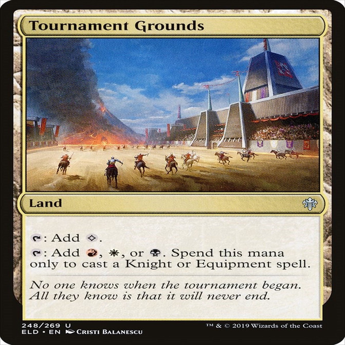 Tournament Grounds [ELD - 248] - Near Mint | English | Normal